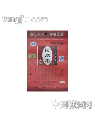 阿胶枣红枣