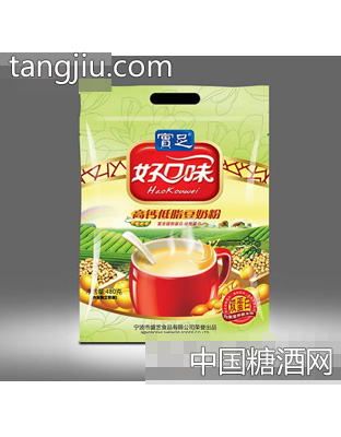 高钙低脂豆奶粉