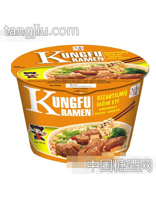 盛之和红烧牛肉面桶装