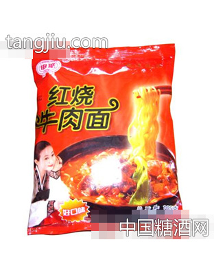 申联红烧牛肉面105克