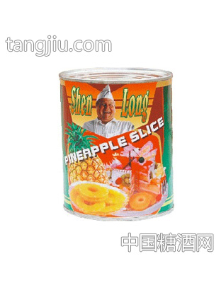 烘焙菠萝圆片