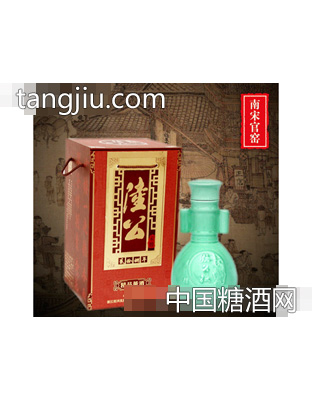 陆公红精品花雕【青瓷】28年