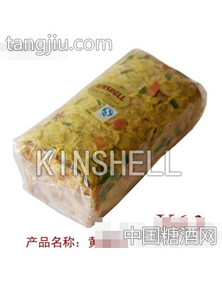金贝壳蛋糕