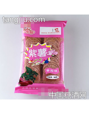 华妞紫薯薯片番茄味168g