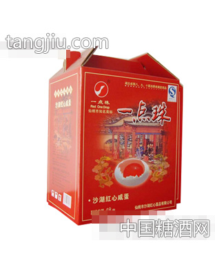 一点珠精品红心咸蛋48枚装