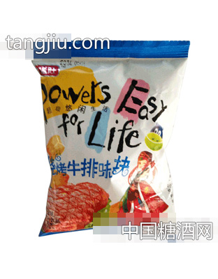 李福旺烧烤牛排味块膨化食品