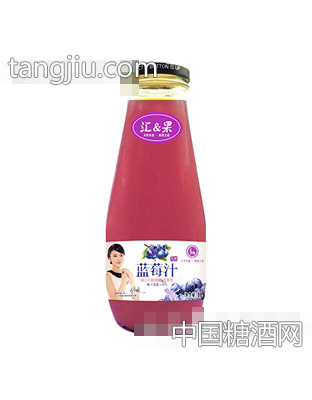 汇果蓝莓汁1L