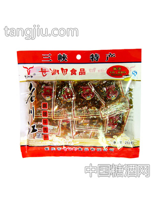 老川江麻辣牛肉干250克
