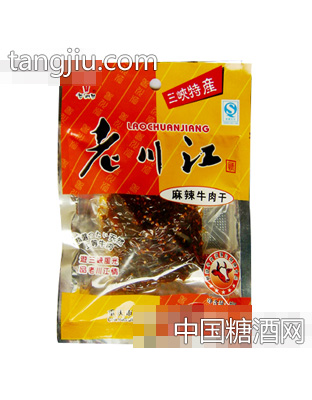 老川江麻辣牛肉干80克