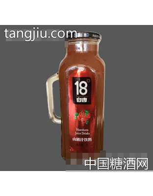 18℃自由山楂汁饮料1L