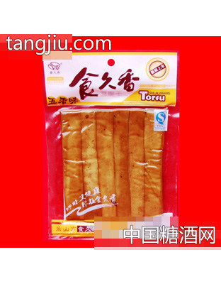 食久香豆腐干五香味76克