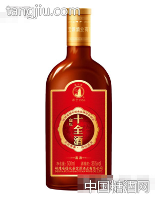 戴云牌金标十全酒500ml（大金标）