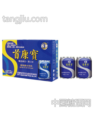 首康宝植物复合饮料248mlx24罐