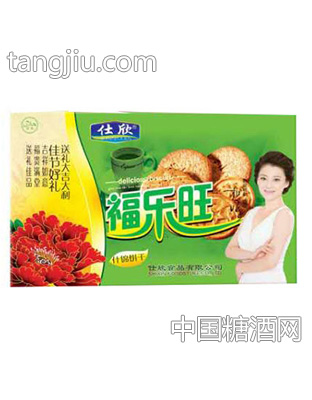 仕饮福乐旺什锦饼干