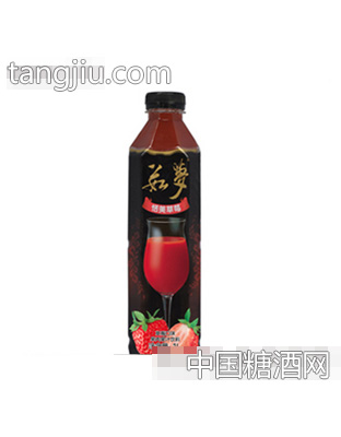 上好佳茹梦草莓口味混合果肉果汁1000ml