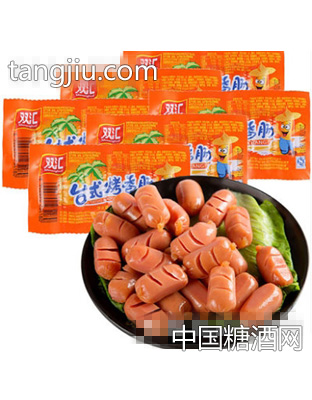 双汇原味热狗台式烤香肠火腿肠48gx6支