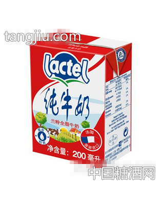 蓝精灵兰特全脂牛奶200ML