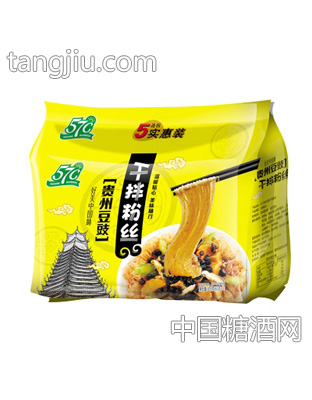 57℃贵州豆豉味干拌粉丝（五连包）305g