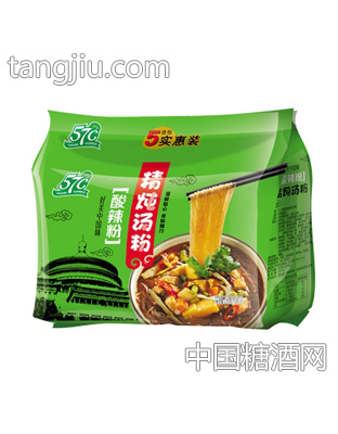 57℃酸辣粉精炖汤粉（五连包）365g