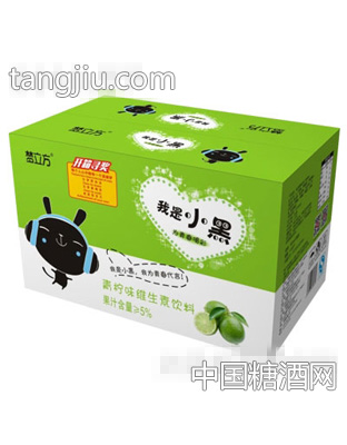 梦立方我是小黑青柠味维生素饮料