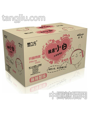 梦立方我是小白麻辣蟹味箱装