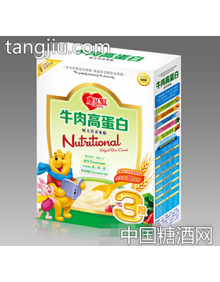 牛肉高蛋白配方营养米粉
