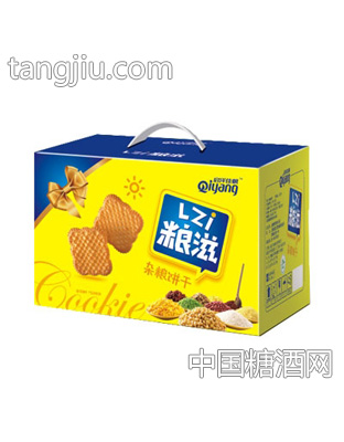 启洋佳帆粮滋杂粮饼干礼盒