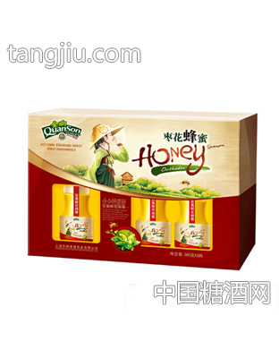 全响400X3枣花蜂蜜礼盒