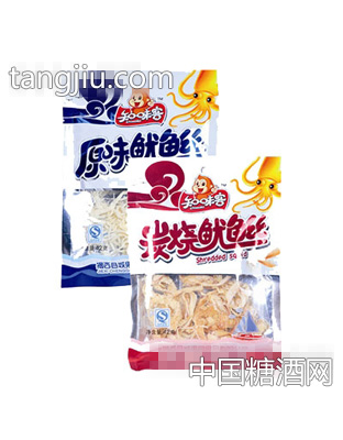 双花鱿鱼丝42g原味、炭烧