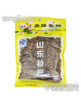 双花香酥蚕蛹