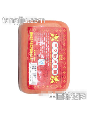 双花三文治火腿肠