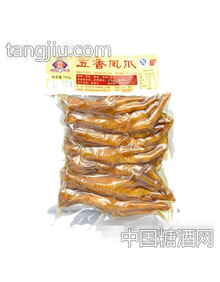 双花五香凤爪150g
