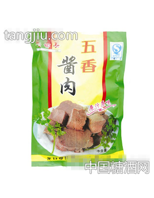 双花五香酱肉180g