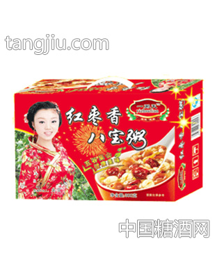 一粥天红枣香八宝粥