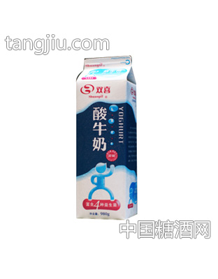 双喜酸牛奶960g
