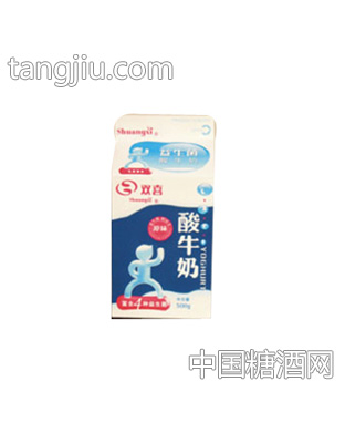 双喜益生菌酸牛奶500克
