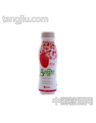 喜之果优果汁酸奶饮品草莓味
