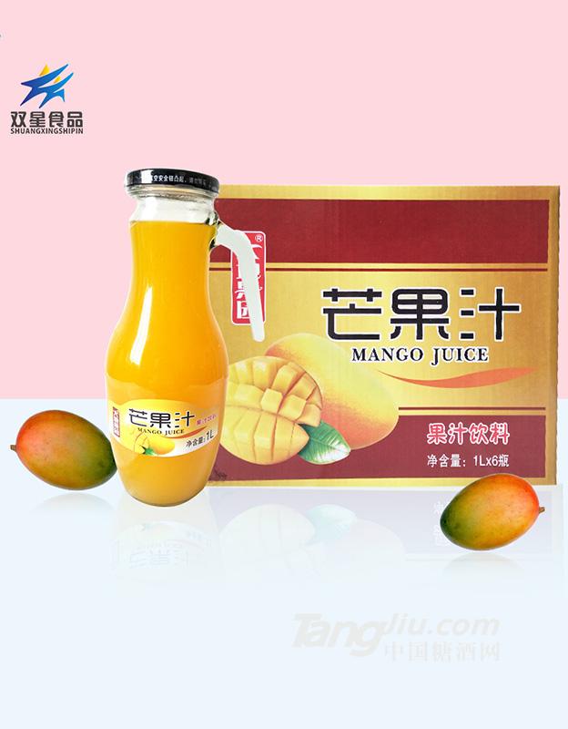 大地果园-芒果汁饮料-1L