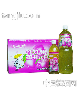 雪利达珍珠果蜜桃汁