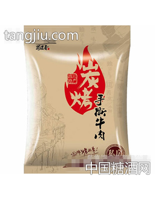 蜀道香炭烤手撕牛肉150g