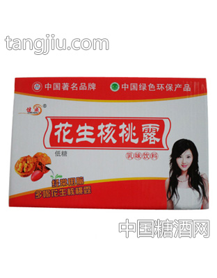 健成花生核桃露低糖箱装