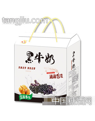 健成黑牛奶乳味饮品竖提