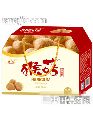 健成猴菇养生奶乳味饮品