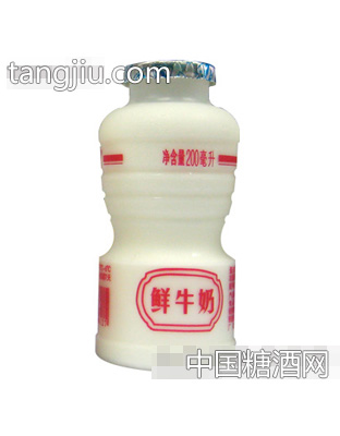 胶瓶鲜牛奶