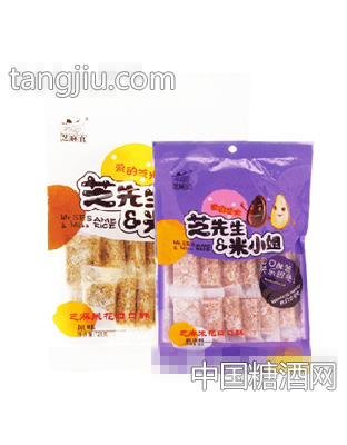 芝麻官芝麻先生米小姐芝麻米花口口酥