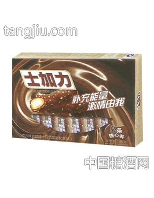 80g巧克力味涂层劲脆棒