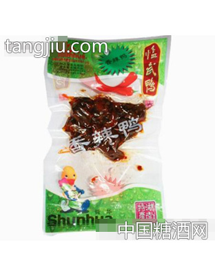 舜华50克香辣鸭