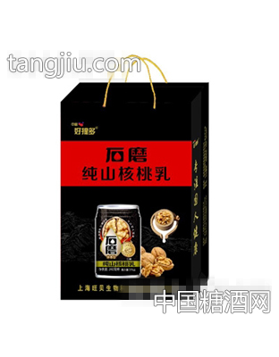 好提多石磨纯山核桃乳（手提袋）