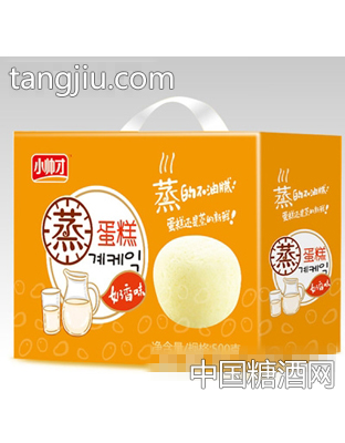 小帅才500g蒸蛋糕奶香味