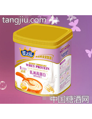 一轩听装乳清高蛋白营养米粉（1段）